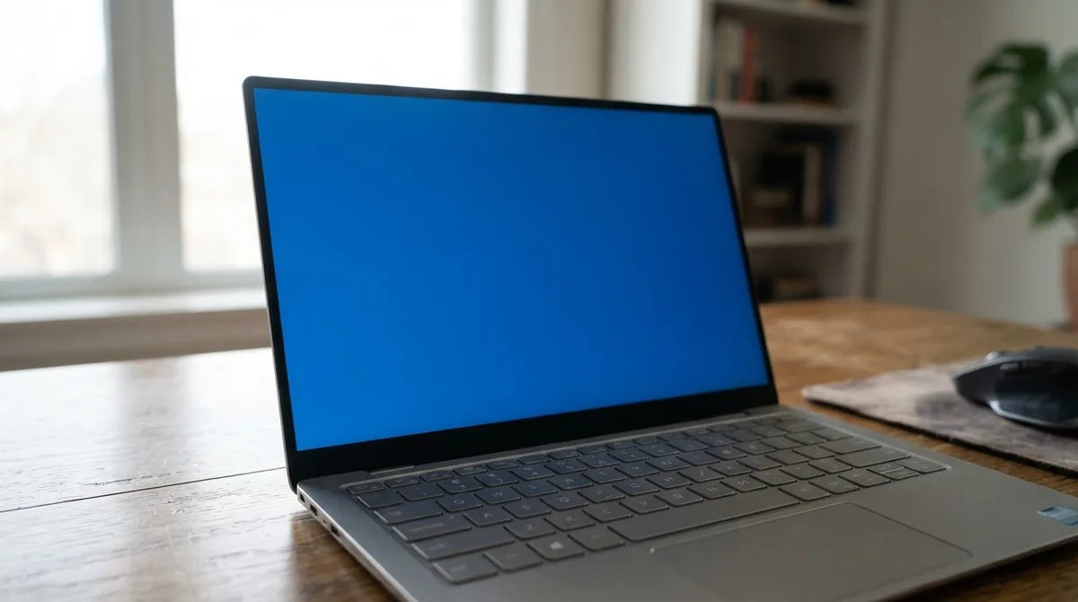 Синий экран ноутбука: оттенок изображения или BSOD