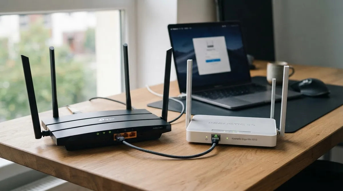 Вход в настройки роутера TP-Link и Keenetic